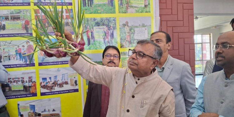 Tripura Targets Self-Sufficiency in Potato, Onion and Paddy: Ratan Lal Nath