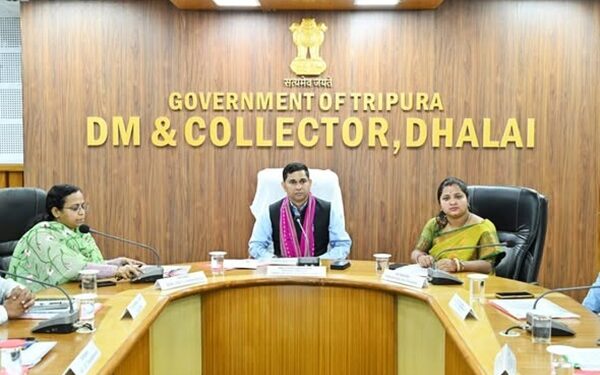 Minister Sudhangshu Das Reviews Welfare Schemes in Dhalai