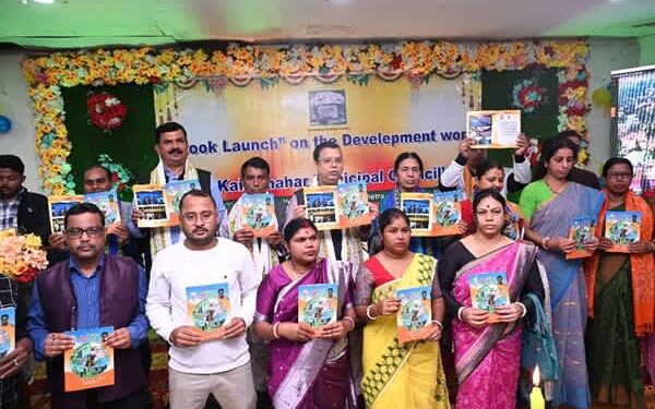 Kailashahar MC Unveils Development Report, Tinku Roy Speaks