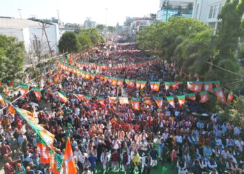 CM Manik Saha Accuses CPI(M) of Using Janajatis as ‘Ballot Box’; Welcomes 5,050 New BJP Supporters