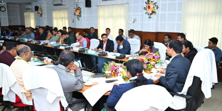North Tripura Reviews Development Works in 2nd Phase Meet