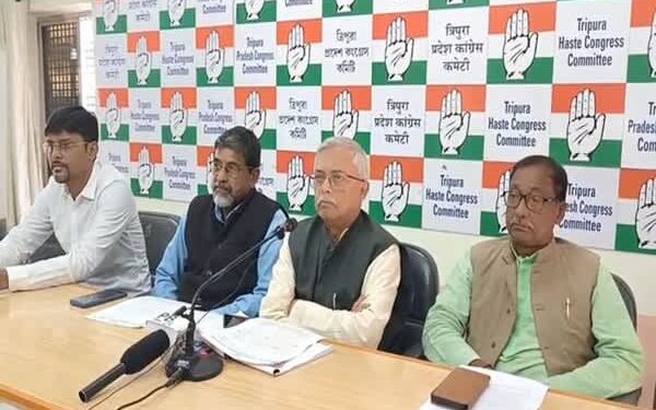 Tripura Congress Slams Centre, Flags Tea Sector Crisis