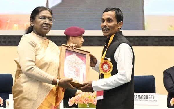 Bamboo Artisan Ranjit Das of Tripura Bags President’s Award