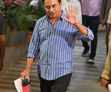 SIT Questions K. T. Rama Rao for Over Seven Hours in Telangana Phone-Tapping Case