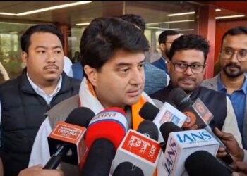 Scindia begins 3-day Tripura visit, announces ₹540 cr projects