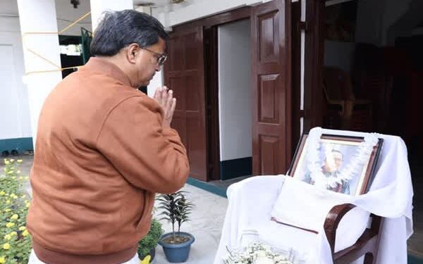 CM Manik Saha Flags Truck Overloading Issue, Reviews Law and Order in North Tripura