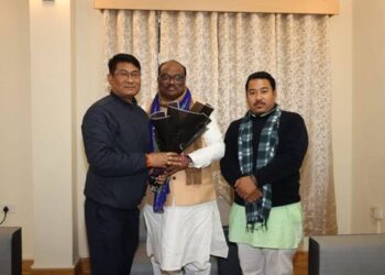 Tripura Tribal Welfare Minister meets Union MoS