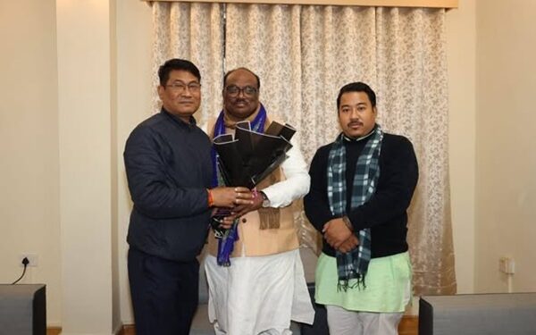 Tripura Tribal Welfare Minister meets Union MoS