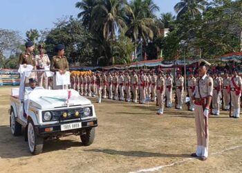North Tripura Gears Up for 77th Republic Day with Tight Security and Parade Rehearsals