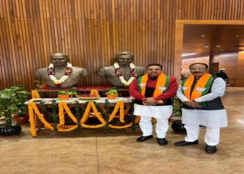 BJP National President Nitin Nabin Chairs First Organisational Meeting at Party Headquarters
