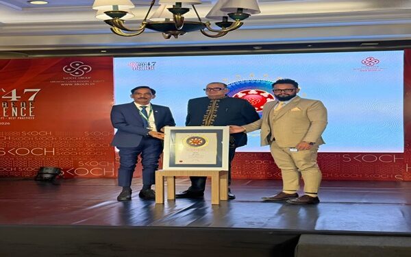 SKOCH Award 2025 for Tripura Gramin Bank