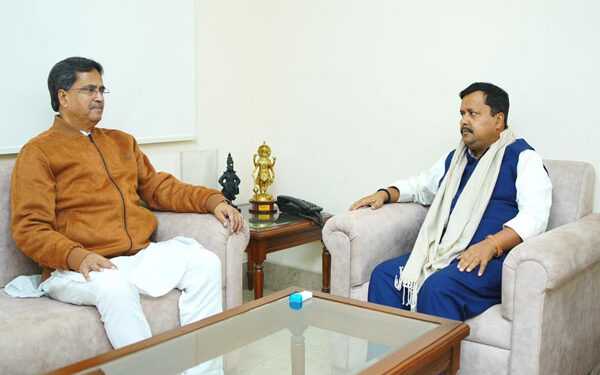 CM Manik Saha Meets BJP National President Nitin Nabin in Delhi