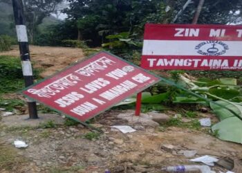 Vandalism sparks tension in Jampui Hills’ Monpui area