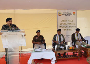 Joint Police–BSF Tactical Training Launched in South Tripura to Boost Border Security
