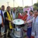CEM Purna Chandra Jamatia Gives Catering Sets to 201 in Killa Bagma