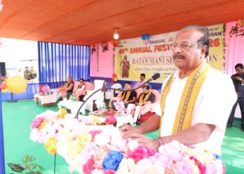 Governor Indra Sena Reddy Nallu Inaugurates 40th Annual Festival of Ratan Mani Seva Mission at Longtharai Valley