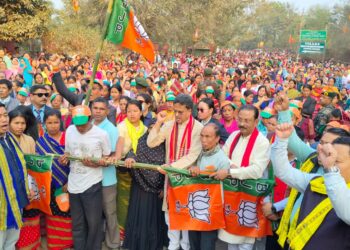 CM Manik Saha Slams TIPRA Motha for “Misleading People,” Highlights BJP’s Development Agenda in TTAADC