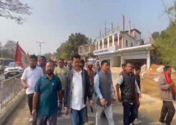 Tension in Khumulwng as BJP Alleges Vandalism of Campaign Materials After CM’s Rally