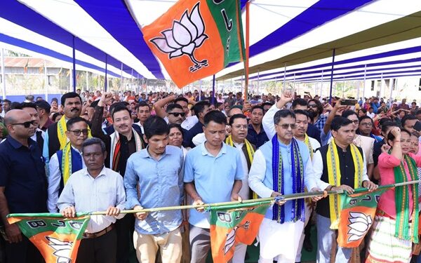 Manik Saha stresses unity at Unakoti rally