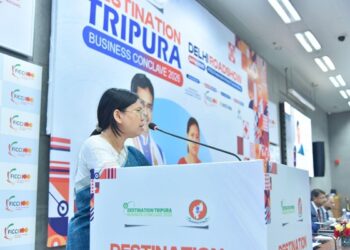 Santana Chakma Highlights Tripura at Biz Summit