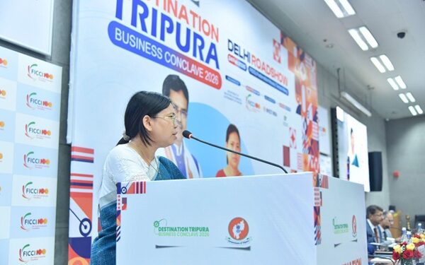 Santana Chakma Highlights Tripura at Biz Summit