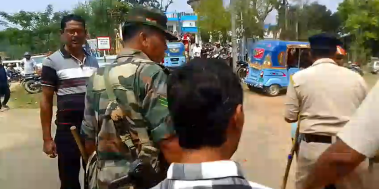 Clash Erupts in Santirbazar During TTAADC Nomination Rallies, Several Injured