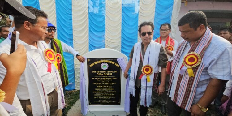 Pradyot Debbarman Calls for Equal Status of Bengalis and Tiprasas at Kanchanpur Event