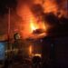 Late-Night Fire Guts Several Shops at Teliamura Fruit Market