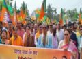 Massive BJP Rally in Kanchanpur Signals Strong Push Ahead of TTAADC Polls