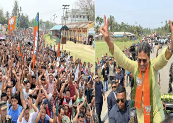 BJP Rally Draws Massive Janajati Support Ahead of ADC Poll Nominations