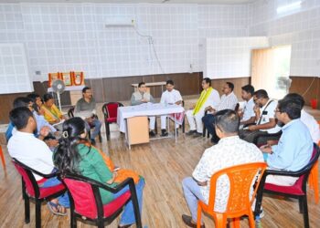 BJP Holds Key Strategy Meet in Khowai Ahead of TTAADC Polls