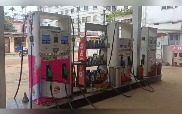 Petrol Pump in Agartala Sealed for Selling Fuel in Loose Containers