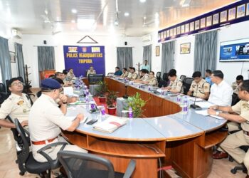 Tripura DGP reviews security ahead of key polls