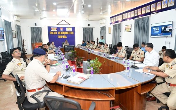 Tripura DGP reviews security ahead of key polls