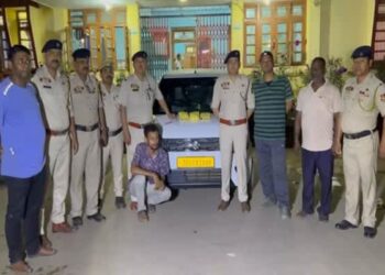 Bishalgarh Police Re-Arrest Fugitive in Major Yaba Seizure