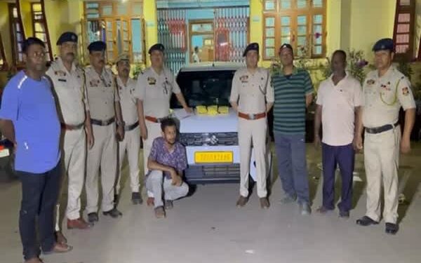Bishalgarh Police Re-Arrest Fugitive in Major Yaba Seizure