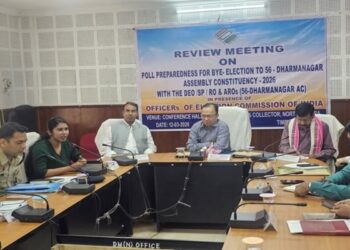 ECI Team Reviews Preparedness for Dharmanagar Assembly By-Election