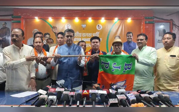 Tipra Motha Leaders Join BJP Ahead of TTAADC Polls, Inducted into Candidate List