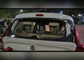 Tension Escalates in Teliamura–Maharani Ahead of TTAADC Polls; Minister’s Car Attacked