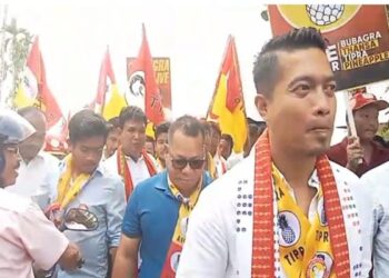Tipra Motha Steps Up ADC Campaign, Eyes Key Role in 2028 Assembly Polls