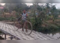 Bogarchatal Villagers Rely on Bamboo Bridge, Seek Permanent Culvert