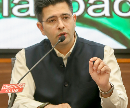 AAP Hit by Major Exodus as Raghav Chadha, MPs Join BJP