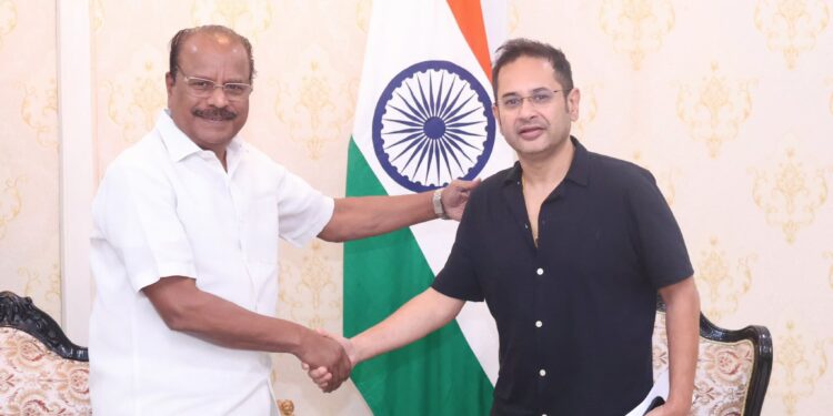 Pradyot Meets Governor, Pushes TTAADC Reforms