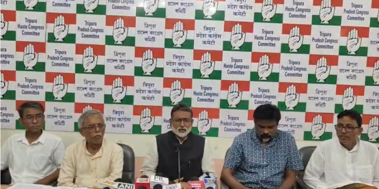 Tripura Congress Chief Flags Law and Order Concerns Ahead of ADC Polls