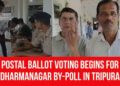 Tripura: Postal voting starts for Dharmanagar bypoll