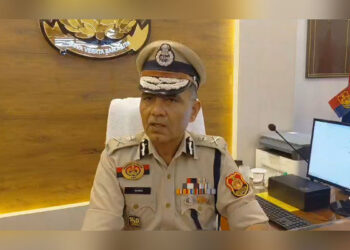 Tripura DGP Chairs Security Review Meeting Ahead of TTAADC Elections
