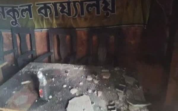 Post-Poll Violence Escalates in Tripura, BJP Office Torched