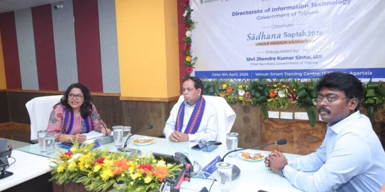 Tripura DIT Launches ‘Sadhana Saptah 2026’ Under Mission Karmayogi