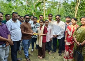 Youth Morcha Felicitates CBSE Toppers in Kadamtala