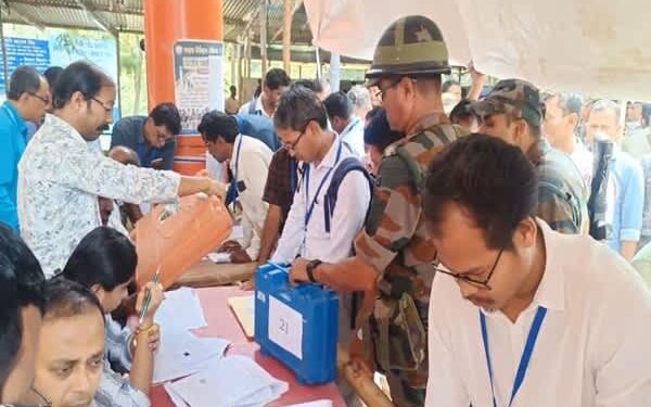 Polling Staff Dispatched Across Tripura for ADC Polls